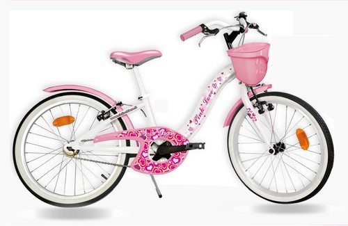 Sch pink love bicicletta - love,