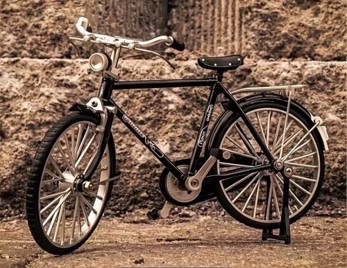Bicicletta retrò nera 10 - retrò,